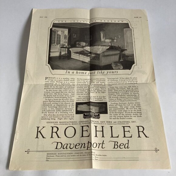 Antique 1924 Griswold Waffle Iron Newspaper Advertisement Ad Vintage - Picture 4 of 4